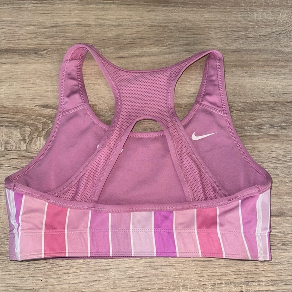 NIKE Dri-FIT Reversible Racerback Stripe Junior Pink Lrg - Picture 7 of 12